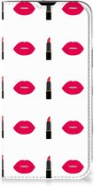 Beschermhoes Geschikt voor iPhone 14 Telefoonhoesje Lipstick Kiss