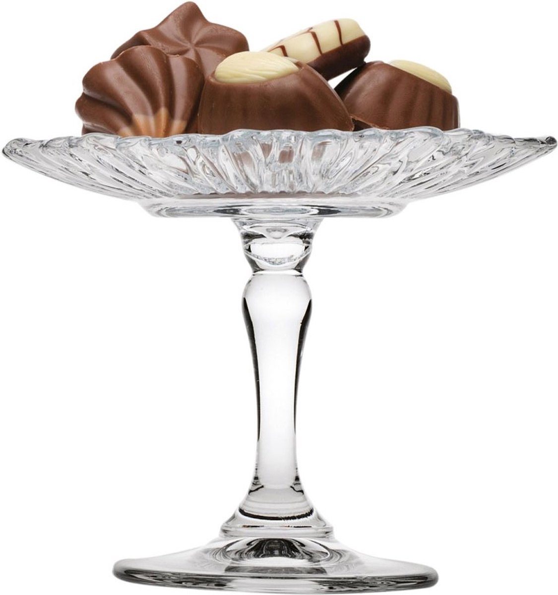 Mini Patisserie - Taartplatheeu met voet (12 stuks) | GGM Gastro