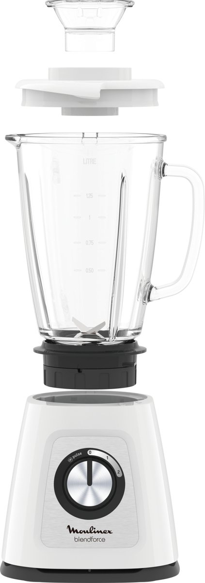 Moulinex LM4351 1,25 l Blender voor op aanrecht 800 W Wit van Moulinex — afbeelding 3