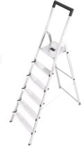 Bol.com Hailo L40 trap 6-treeds alu (5+bordes) aanbieding Bol.com Hailo L40 trap 6-treeds alu (5+bordes) aanbieding
