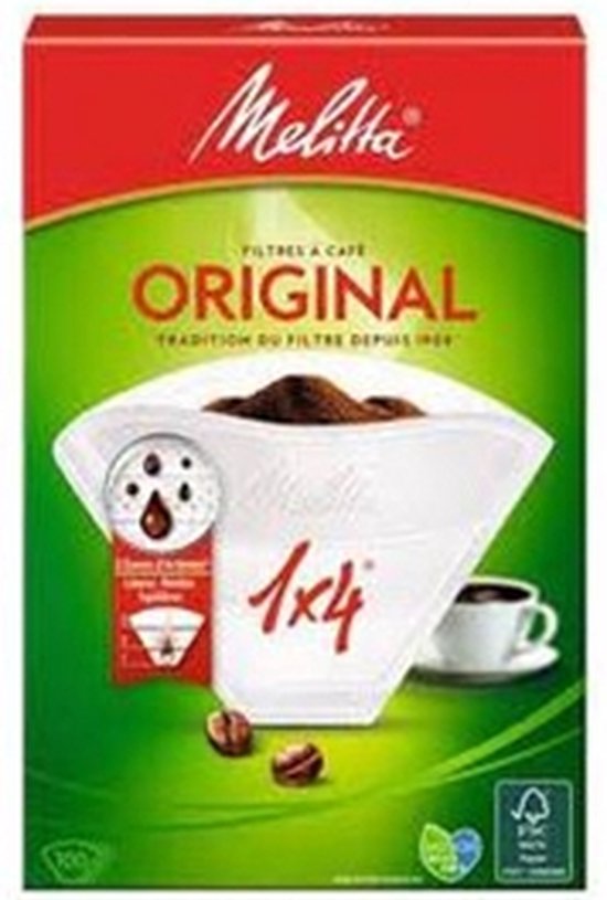 Melitta Original 1x4 Original koffiefilter 80 stuk(s)