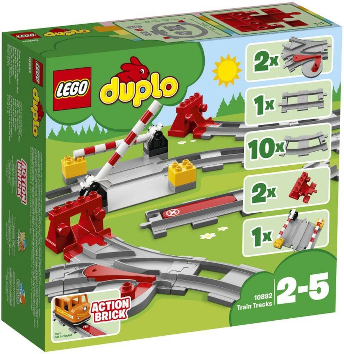 LEGO DUPLO Treinrails - 10882 | bol.com
