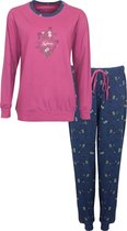 Tenderness - Dames Pyjama - 100% Katoen - Roze - Maat L