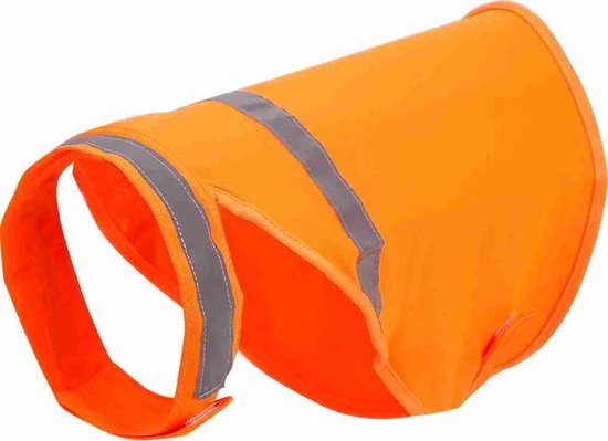 Veiligheidsjasje voor uw hond - Safety jacket - ORANJE -LARGE (L)
