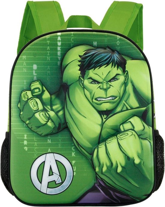 Hulk - sac à dos 3d - 31cm - The Avengers