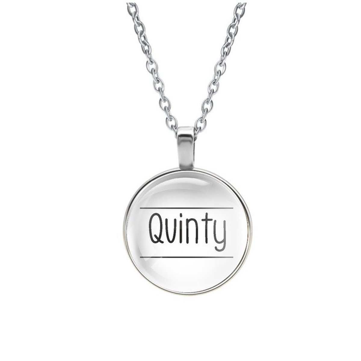 Ketting Glas - Quinty