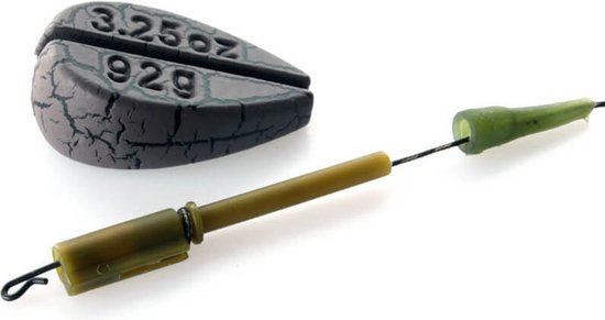 PB Products - Ready2Go Silk Ray Hit & Run Inline Leader 90 cm - 3 stuks - Silt van PB Products — afbeelding 3
