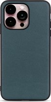 Mobigear Hoesje geschikt voor Apple iPhone 14 Pro Telefoonhoesje Hardcase | Mobigear Excellent Backcover | iPhone 14 Pro Case | Back Cover - Groen