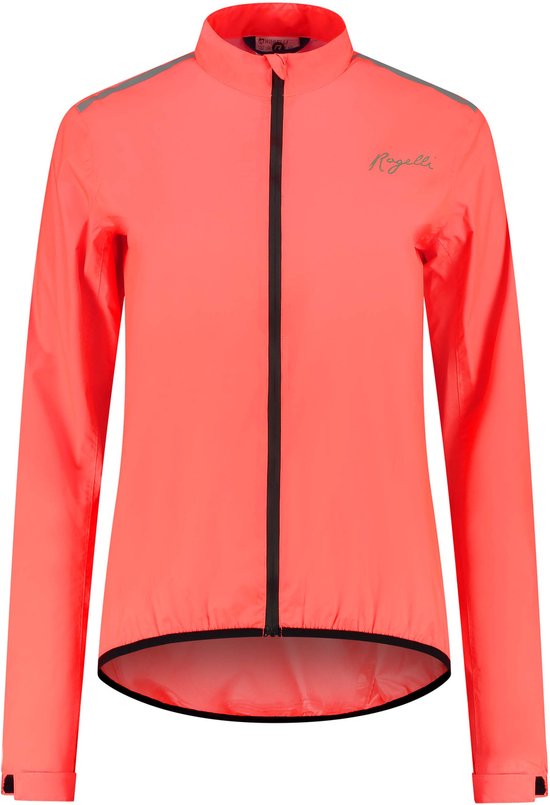 Rogelli Core Regenjas - Fietsregenjack - Dames - Coral - Maat XS