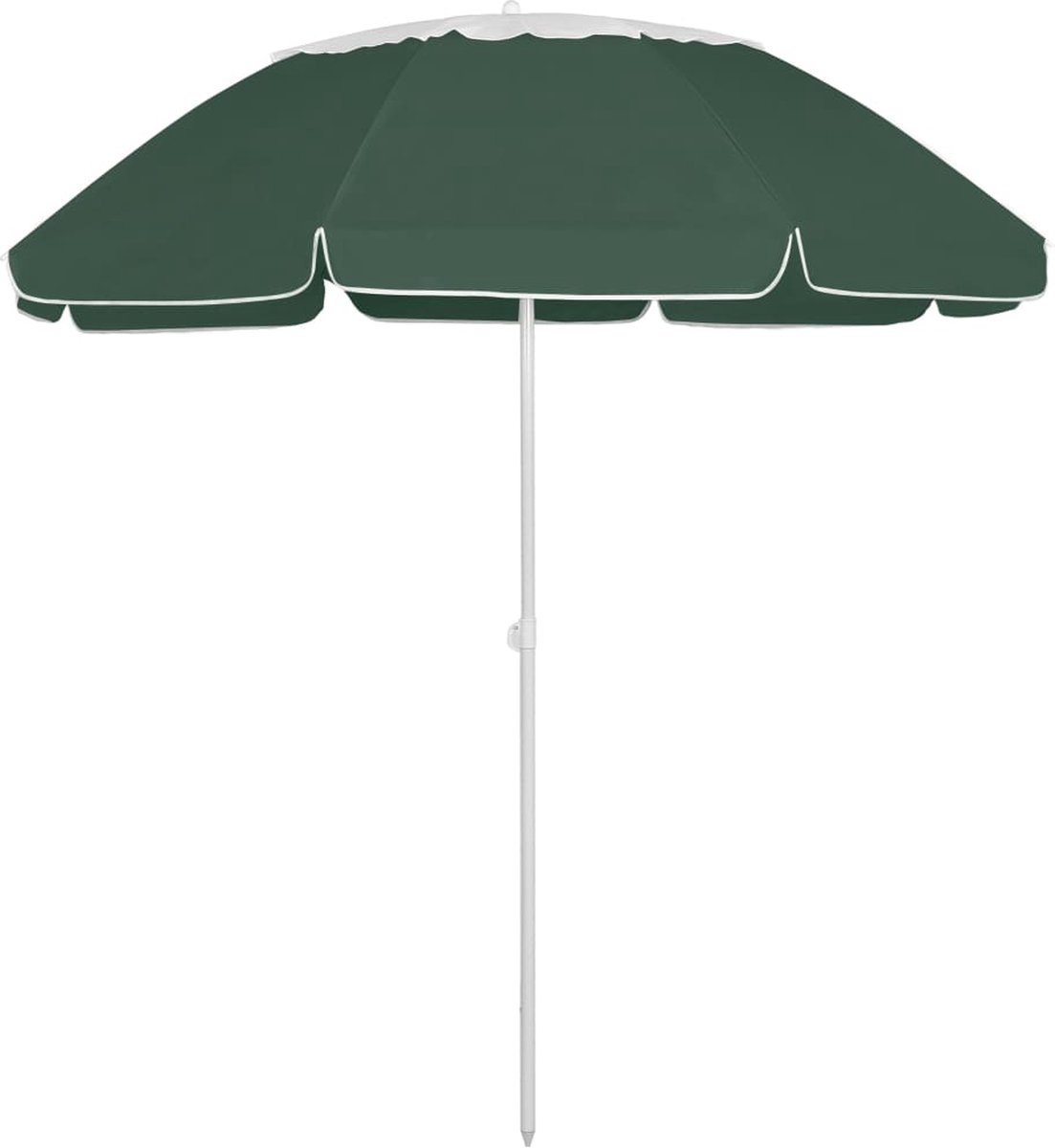 Decoways - Strandparasol 300 cm groen