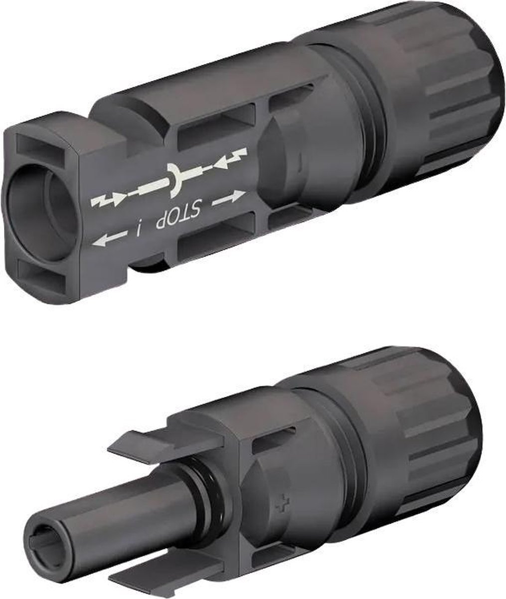 Kabel en connectoren | MC4 connector set 5 man en 5 vrouw