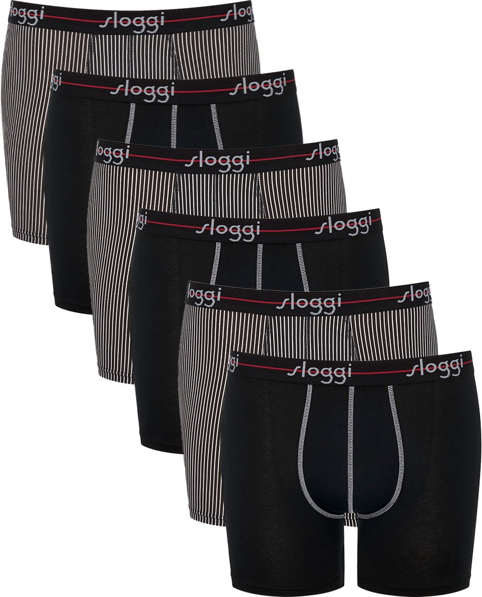 sloggi Heren retro short / pant 6 pack Start