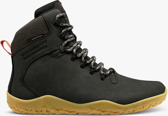 Tracker II FG - Dames - Hoge Barefoot Schoenen - Obsidian | bol.com