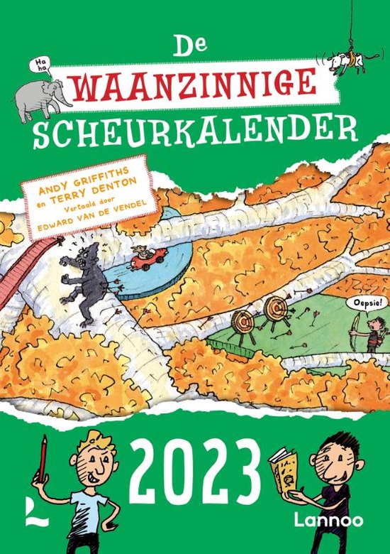De waanzinnige boomhut scheurkalender 2023