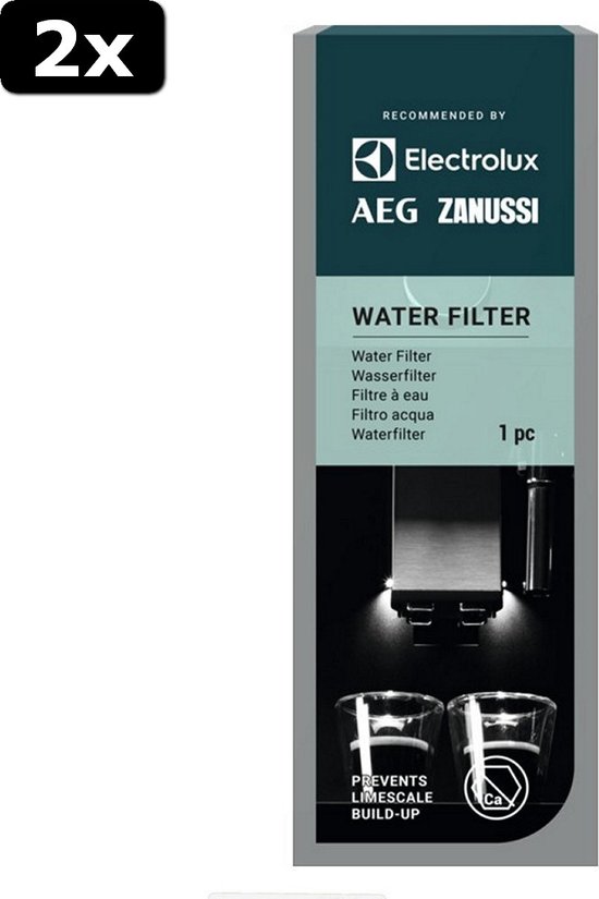 Filtre à Eau AEG Pour Machine à Café Encastrable - Référence M3BICF200 - Anti-calcaire, Améliore Le Goût