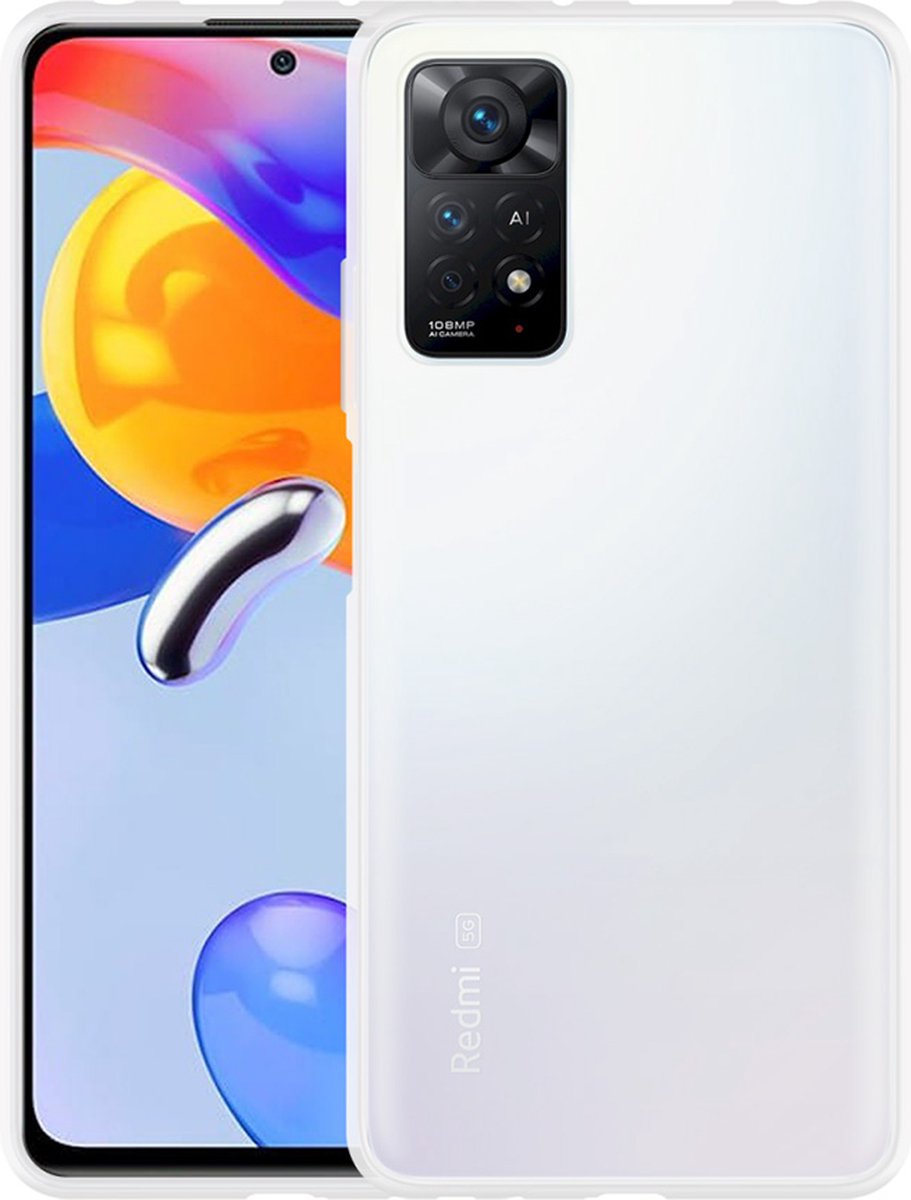 Just in Case Soft Xiaomi Redmi Note 11 Pro 5G Back Cover Transparant Just in Case Soft Xiaomi Redmi Note 11 Pro 5G Back Cover Transparant