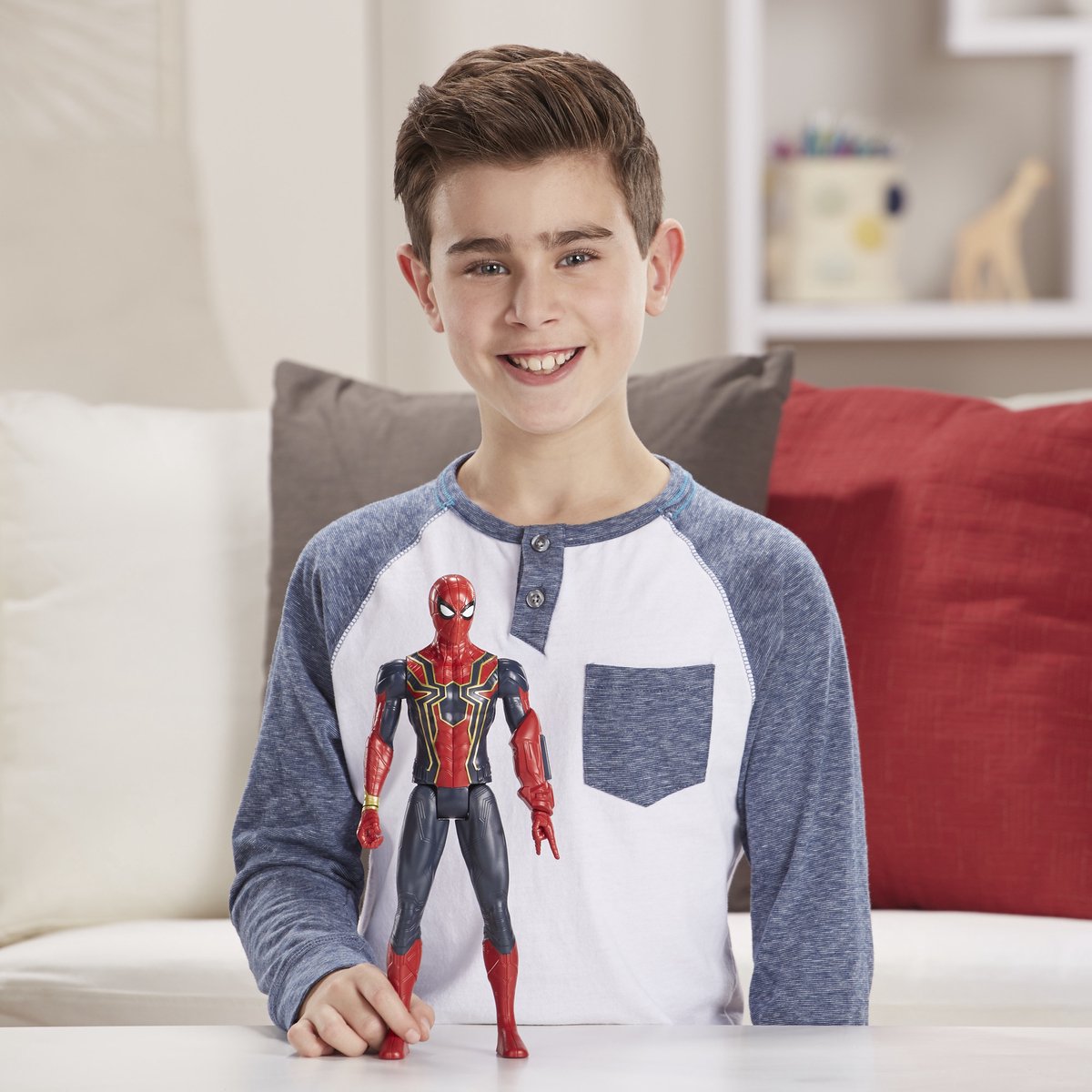 Marvel Avengers Titan Hero Power FX  Iron Spider - Speelfiguur 30cm — afbeelding 12