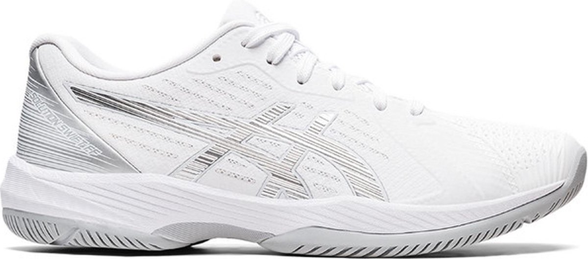 Asics Solution Swift FF Dames Sportschoenen Tennis Smashcourt Wit