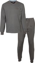 Paul Hopkins - Heren Pyjama - 100% katoen - Grijs - Maat M