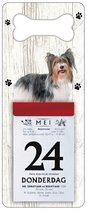 Scheurkalender 2024 Hond: Biewer Yorkshire Terrier