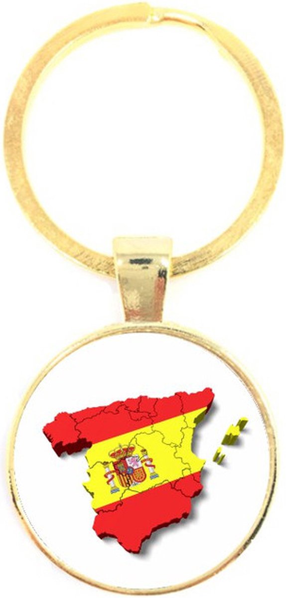 Sleutelhanger Glas - Spanje