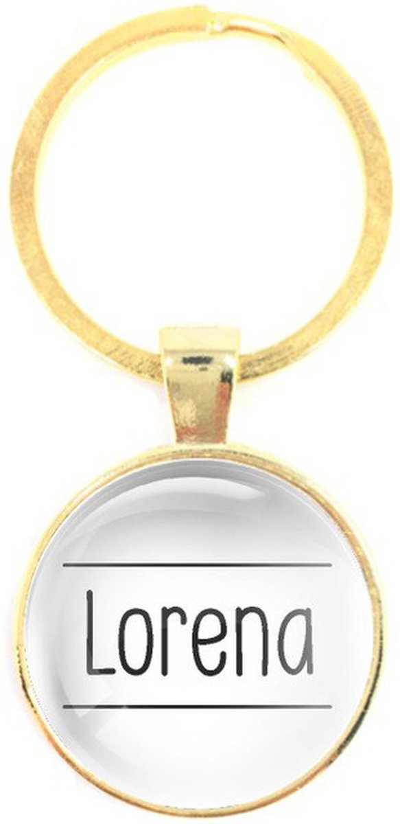 Sleutelhanger Glas - Lorena