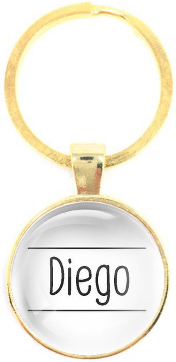 Sleutelhanger Glas - Diego