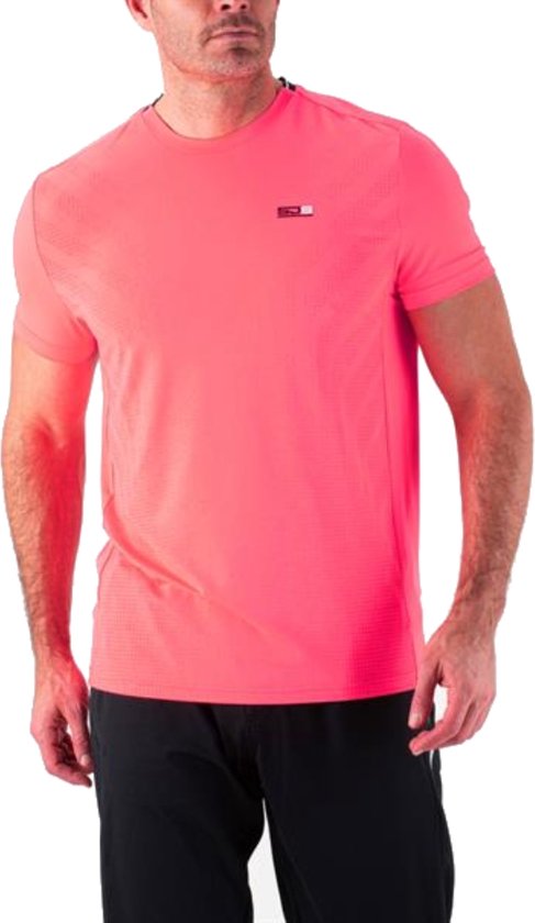 Sjeng Schalken Vedad sportshirt heren pink | bol.com