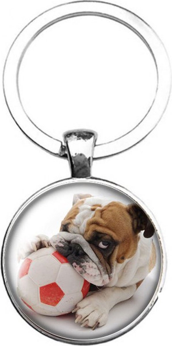 Sleutelhanger Glas - Hond
