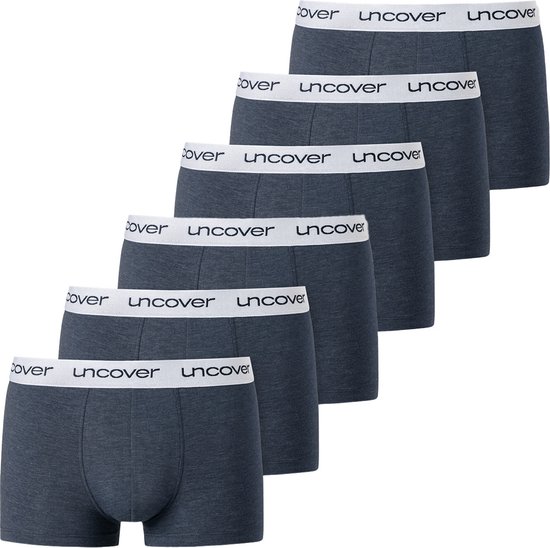 uncover by Schiesser Heren retro short / pant 6 pack Basic