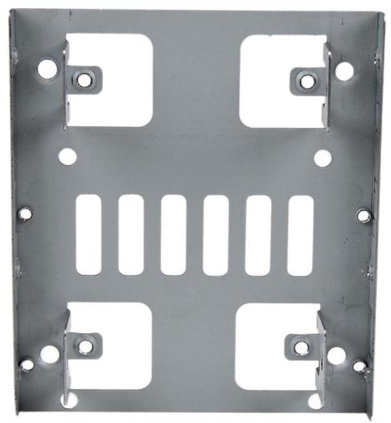 StarTech.com Dubbele 2,5 inch naar 3,5 inch HDD-steun voor SATA harde schijven 2,5 inch naar 3,5 inch steun met 2 schijven voor montagebay van Merkloos — afbeelding 3