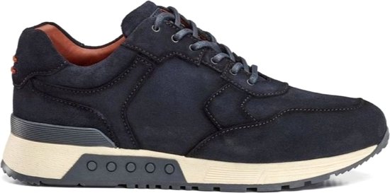 Greve Sneaker Haarlem 4289.88-005 3030 Daim Blauw Nuit Largeur K
