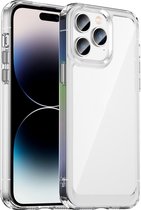 Mobigear Doorzichtig Hoesje geschikt voor Apple iPhone 14 Pro Telefoonhoesje Hardcase | Mobigear Crystal Backcover | Doorzichtig Telefoonhoesje iPhone 14 Pro | iPhone 14 Pro Case | Back Cover - Transparant