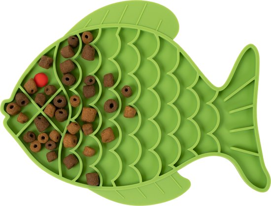 Eat Slow Live Longer Fun & Relax Lick Mat Groen - Likmatten Eat Slow Live Longer