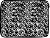 Laptophoes - Dieren - Abstract - Dierenprint - Zwart - Wit - Luipaard - Laptop case - Laptop - Laptop cover - 15 6 Inch