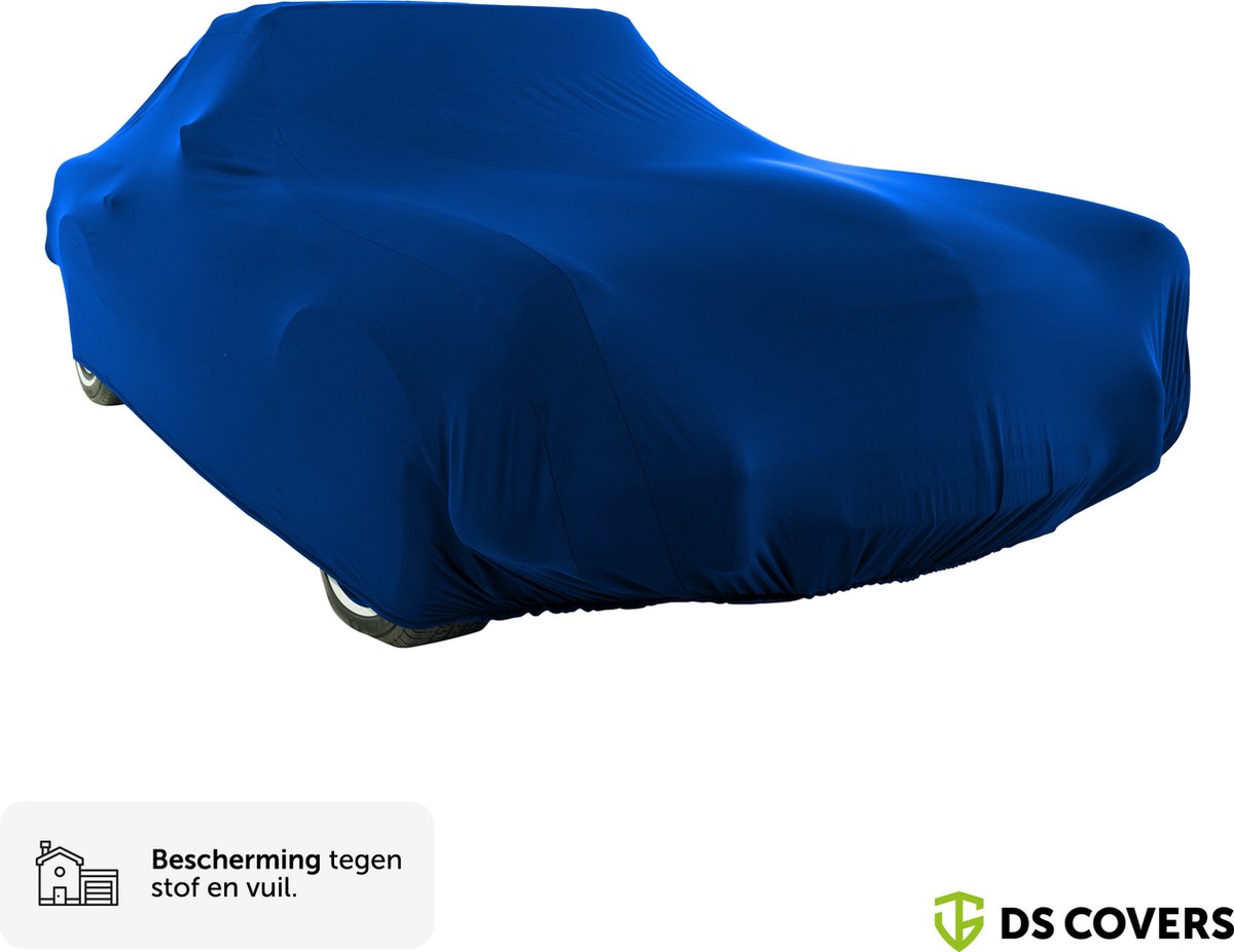BOXX indoor autohoes van DS COVERS – Indoor – Bescherming tegen stof en vuil – Coupé/Sedan-Fit – Extra zachte binnenzijde – Stretch-Fit pasvorm – Incl. Opbergzak - Rood - Maat L