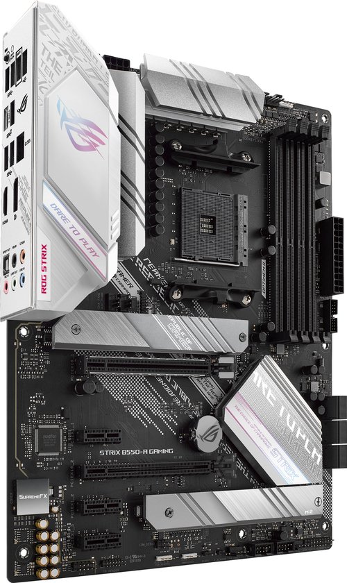 Foto: Motherboard asus rog strix b550 a gaming atx am4