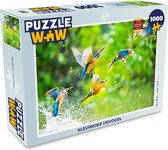 Puzzel Vogels - IJsvogel - Dieren - Water - Legpuzzel - Puzzel 1000 stukjes volwassenen