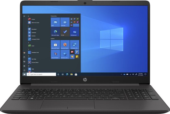 HP 255 G8 AMD Ryzen™ 3 3250U Laptop 39,6 cm (15.6") Full HD 8 GB DDR4-SDRAM 128 GB SSD Wi-Fi 6 (802.11ax) Windows 10 Pro Zwart - HP - Hoofdafbeelding