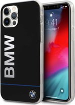 BMW Printed Logo Backcase hoesje Geschikt Voor iPhone 12 Pro en 12