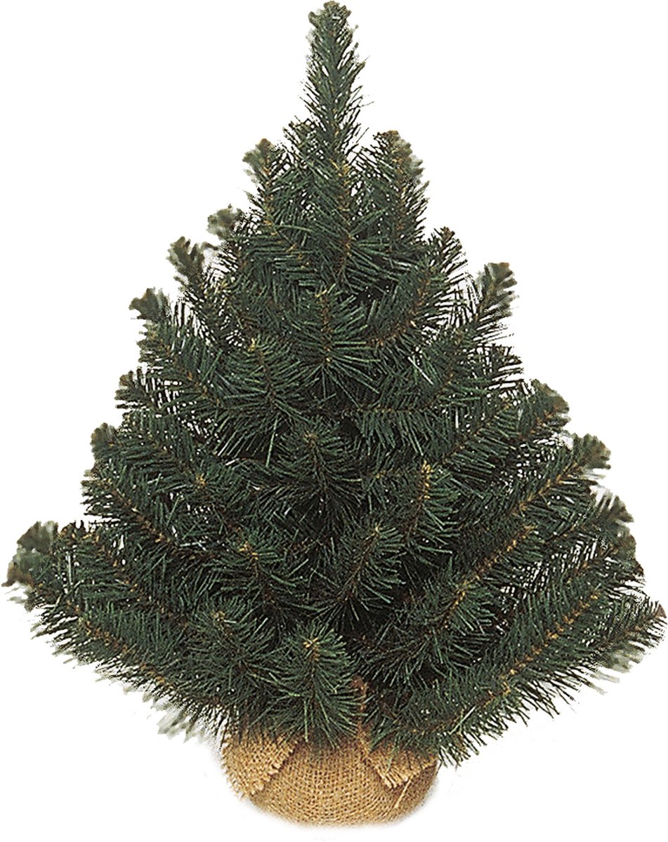 Triumph Tree Alpine Kunstkerstboom in Jute - H60 x Ø51 cm - Groen