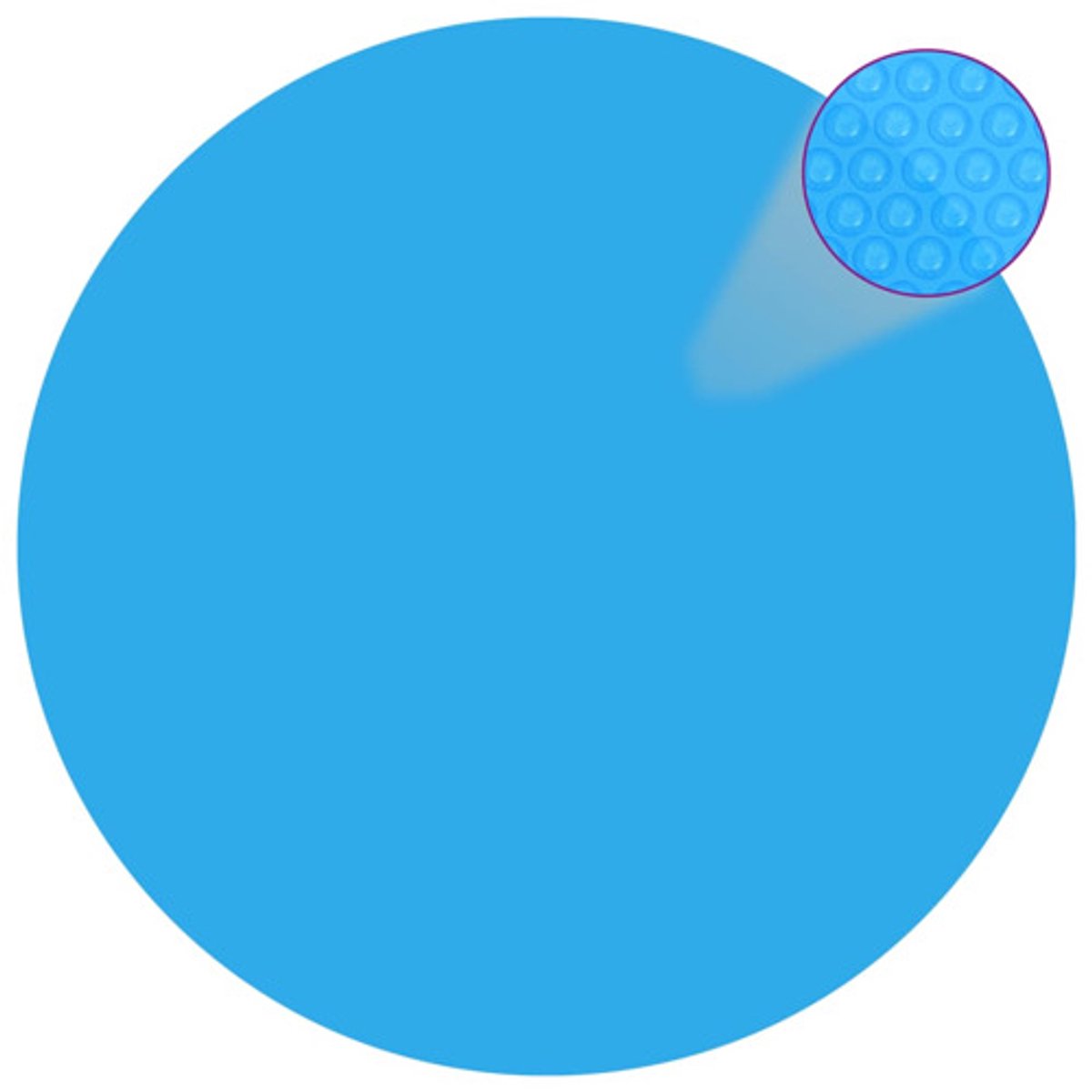 vidaXL - Zwembadhoes - 356 - cm - PE - blauw