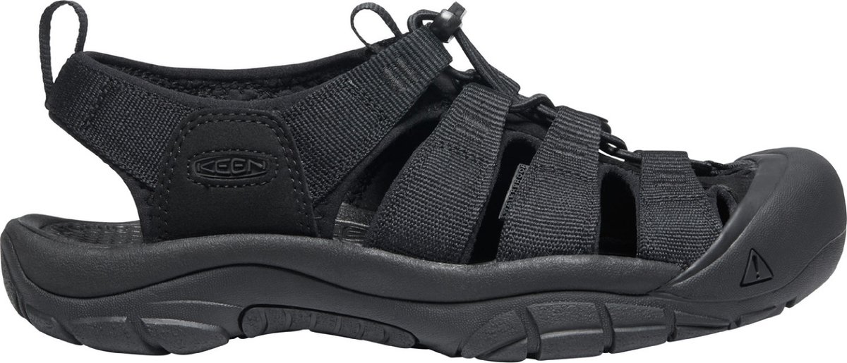 Keen Newport H2 Heren Wandelsandalen Triple Polyester K1022258 Zwart