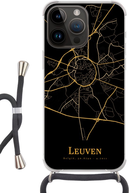 Hoesje Met Koord geschikt voor Apple iPhone 13 Pro - TPU Case - Silico