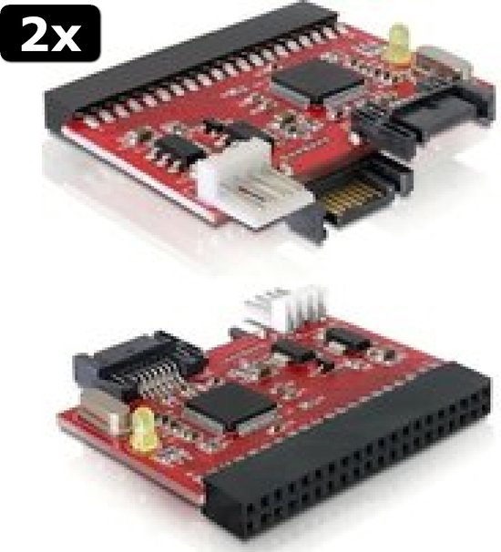 Stock Bureau - GOOBAY Câble électrique/adaptateur électrique PC Y Prise Male 525 Vers 2x Sata Connecteur Hdd 525pouces 4 Broches