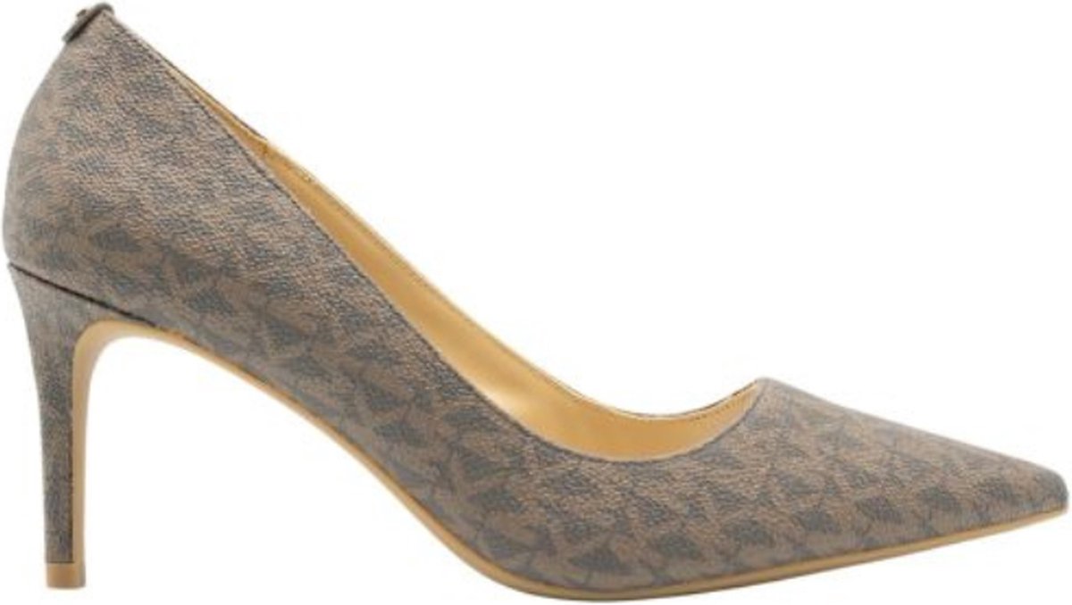 Michael Kors Alina Flex Pump Dames Hak - Bruin - Maat 41