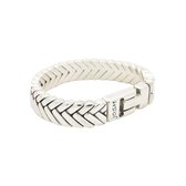 Josh 03506-BRA-S/M - Heren - Armband - Zilver