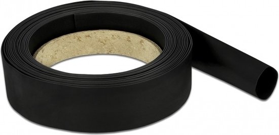 ROL THERMISCHE KRIMPKOUS 20.0-10.0mm - Rol zwarte krimpkous Krimpverhouding: 2:1 Diameter 20mm 5