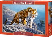 Castorland Tiger on the Rocks 500 stukjes