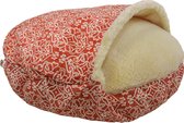Snoozer Cozy Cave XL - Gondola Salmon - WAG Collection